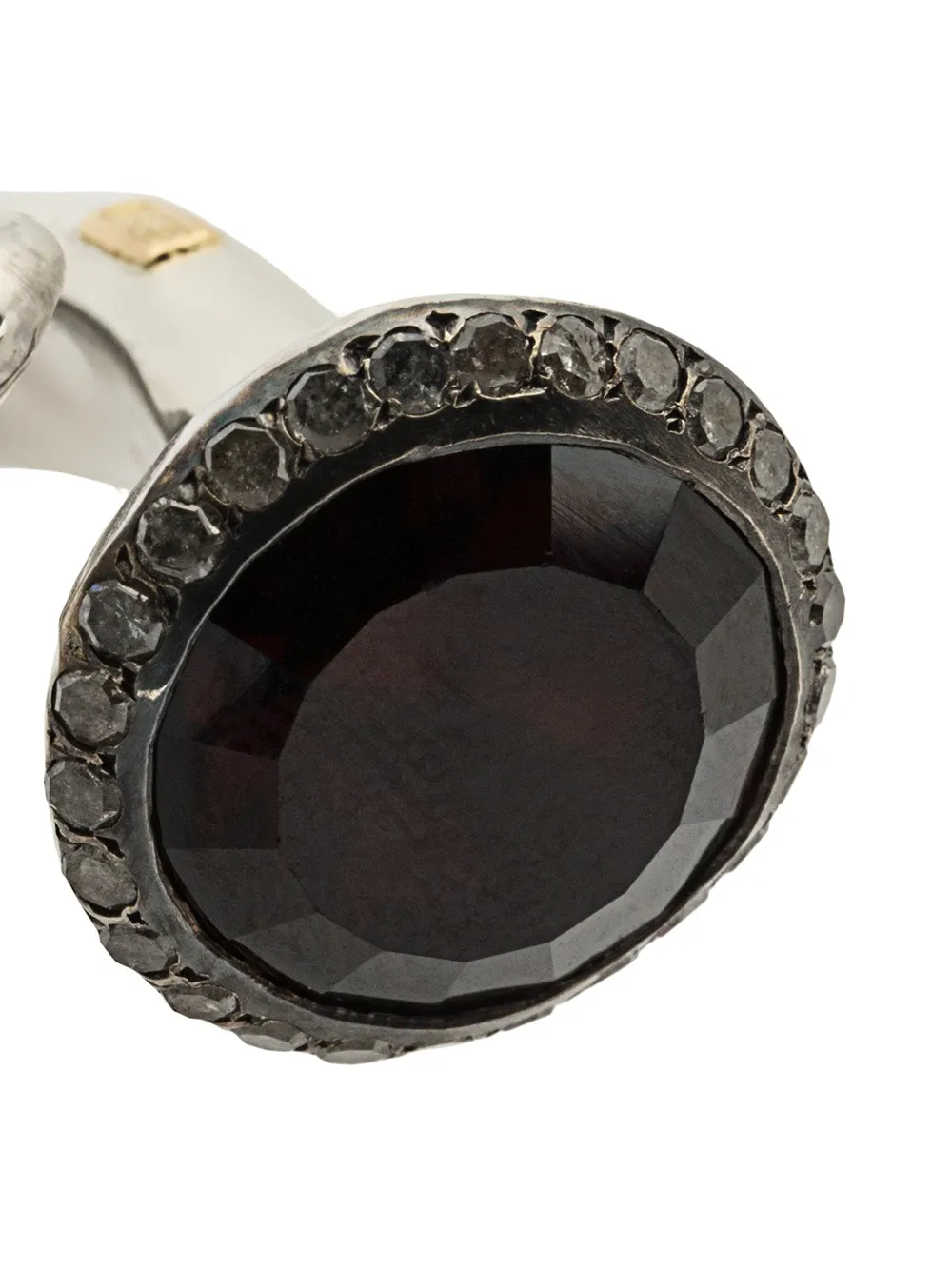  Rosa Maria Studded Ring - Silver 