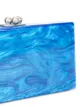 Edie Parker Clutch mit marmoriertem Effekt