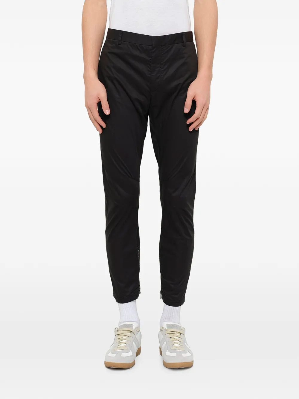 Lanvin Hose mit Reißverschlüssen - Schwarz