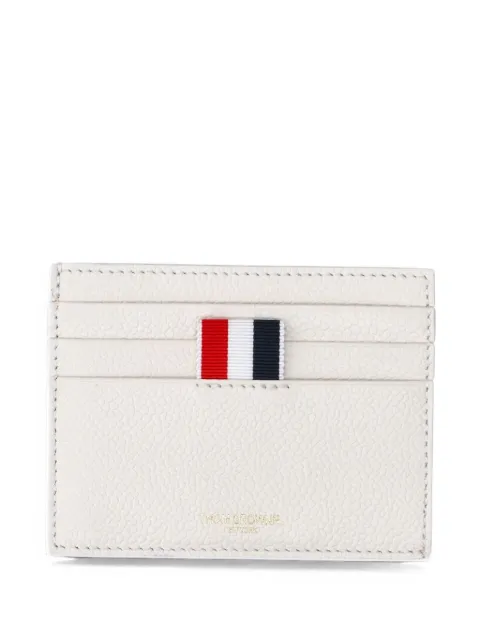 Thom Browne porte-cartes en cuir texturé
