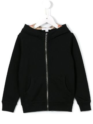 burberry hoodie kids white