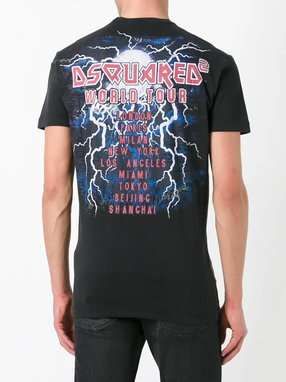 DSQUARED2 Sister van Hell T-shirt Zwart