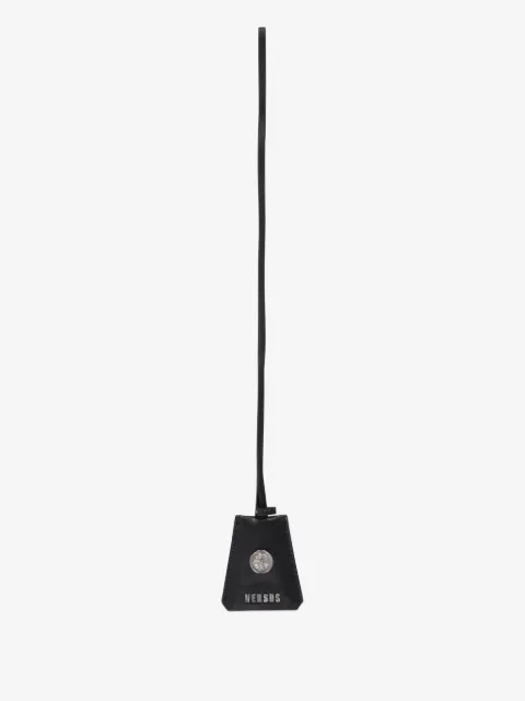 Versace logo-charm keyring
