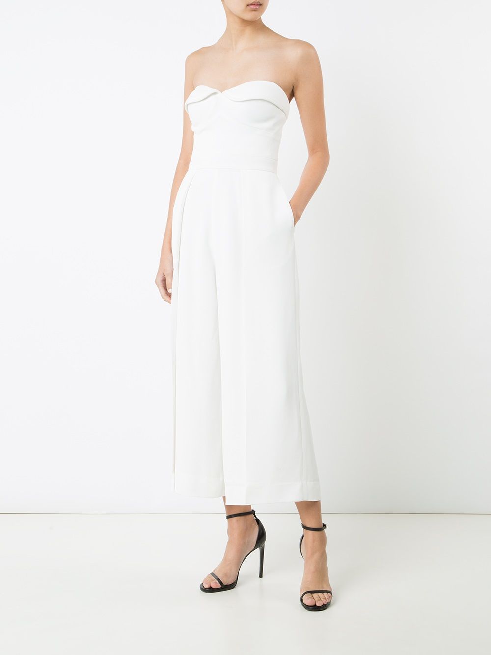 strapless jumpsuit australia