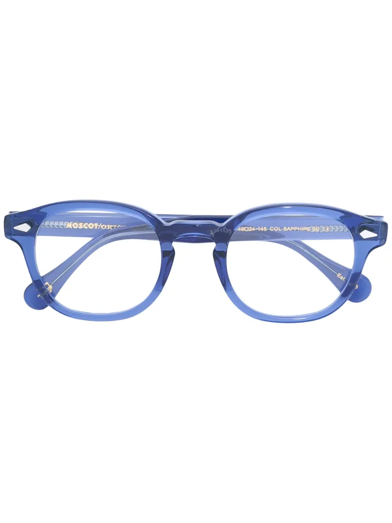 очки в круглой оправе Moscot