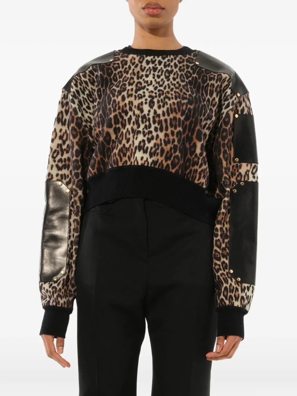 Givenchy Maglioncino modello crop - Nero