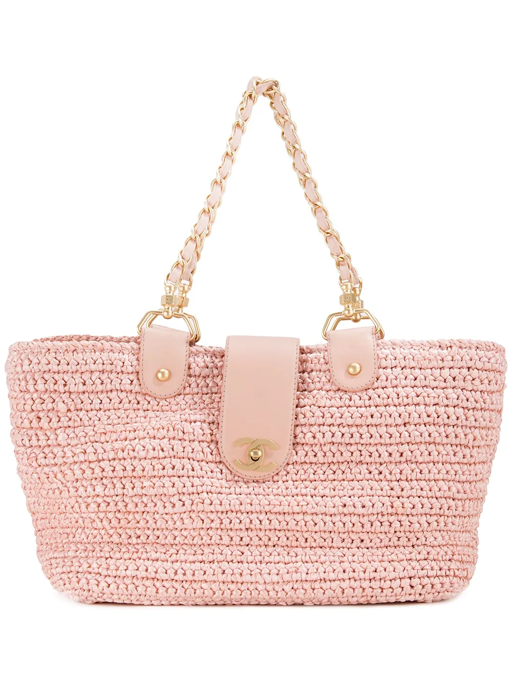 CHANEL Pre-Owned CC chain hand bag | Pink | Image 1