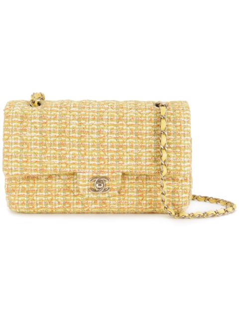 HOT SALE CHANEL 2014 chain tweed shoulder bag Women