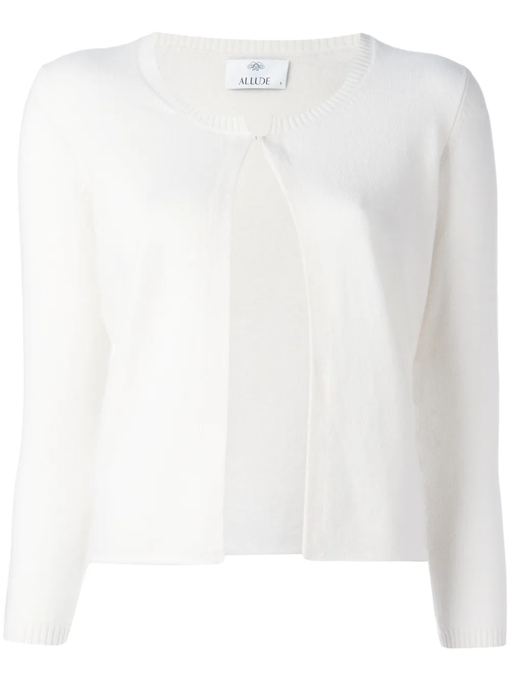 cashmere open front cardigan