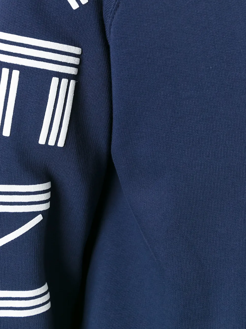Kenzo hoodie met logoprint Blauw