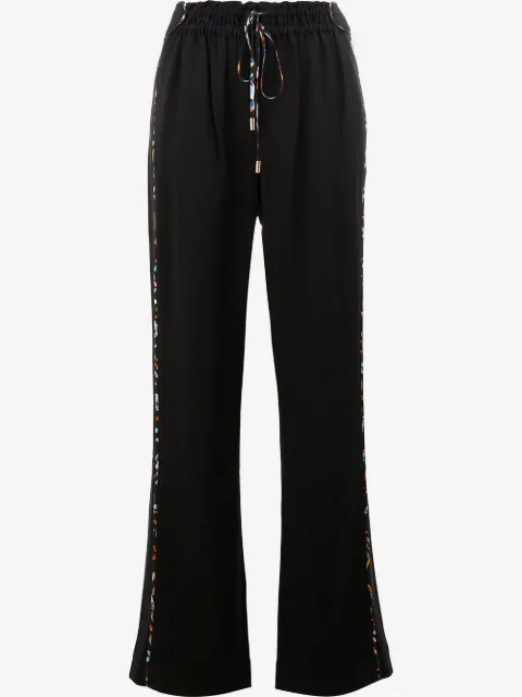 Peter Pilotto wide leg drawstring trousers