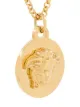 Versace mini Medusa chain necklace