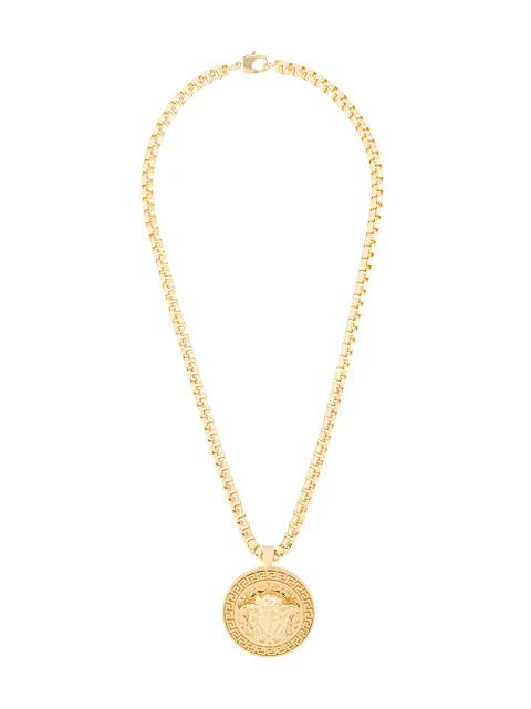 Versace mini Medusa chain necklace
