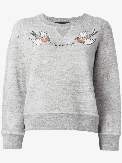 DSQUARED2 bird logo sweatshirt