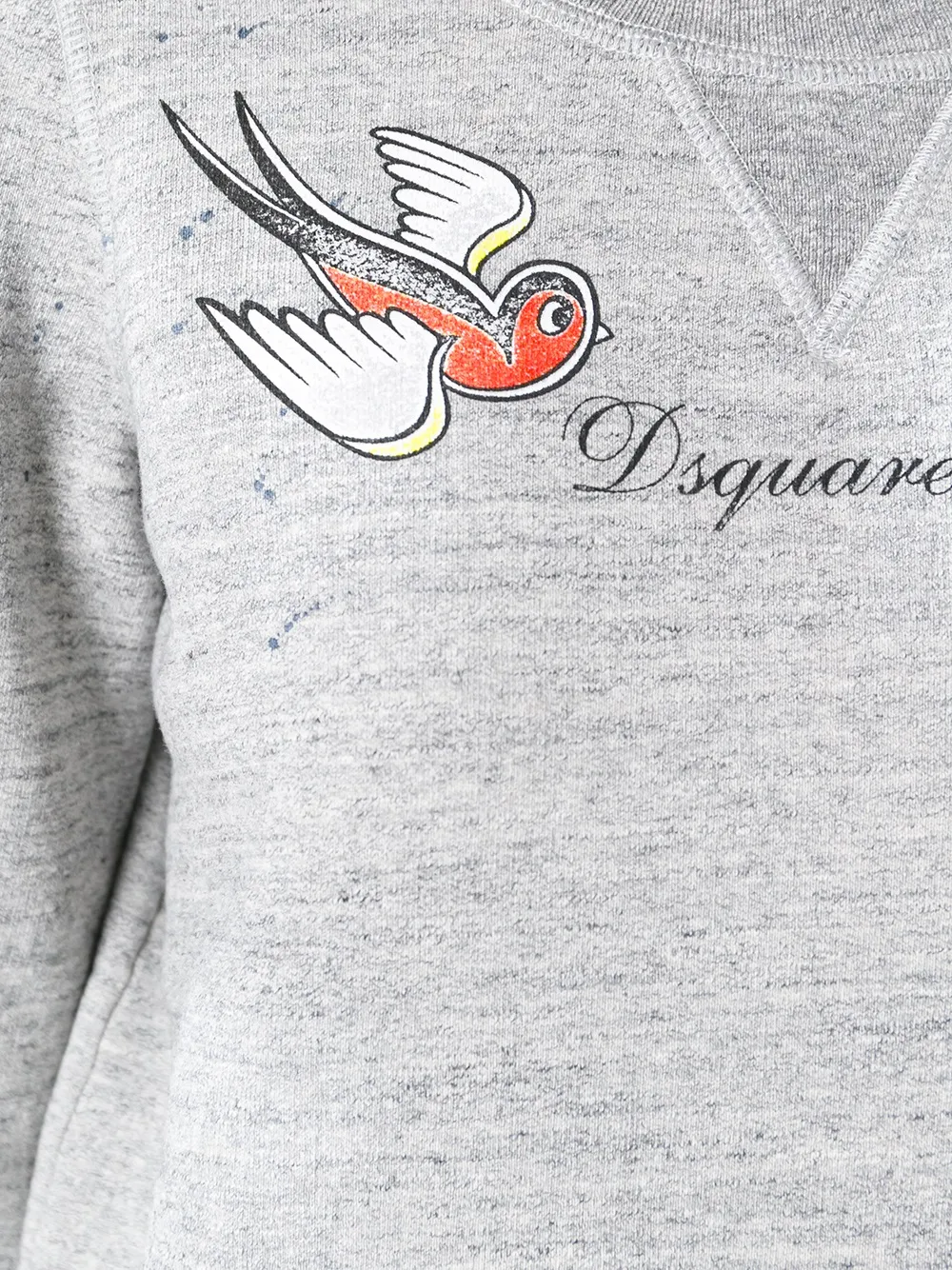 DSQUARED2 bird logo sweatshirt Grijs