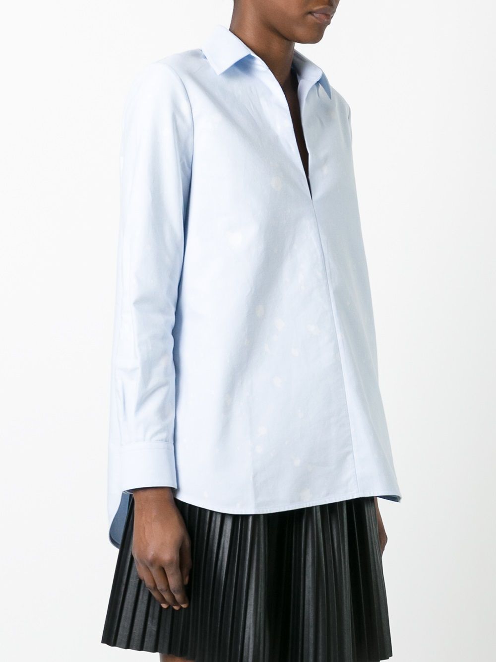 фото Alexander Wang блузка с принтом брызг краски