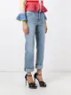 Alexander McQueen Boyfriend-Jeans in Distressed-Optik