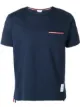 Image 1 of Thom Browne Rwb Pocket Trim Short-Sleeve Tee