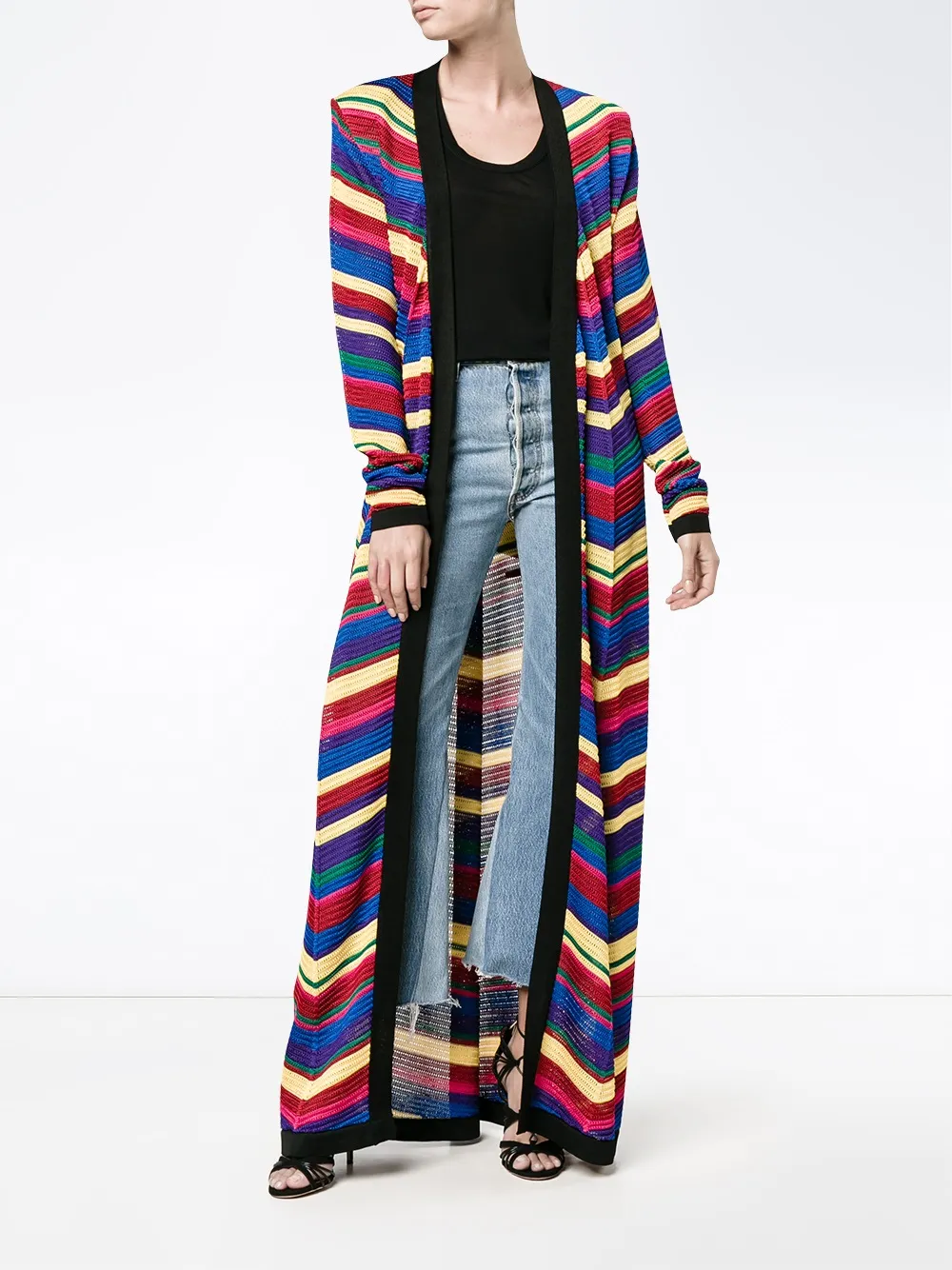 Balmain chevron long cardigan | Cardigans | Image 2