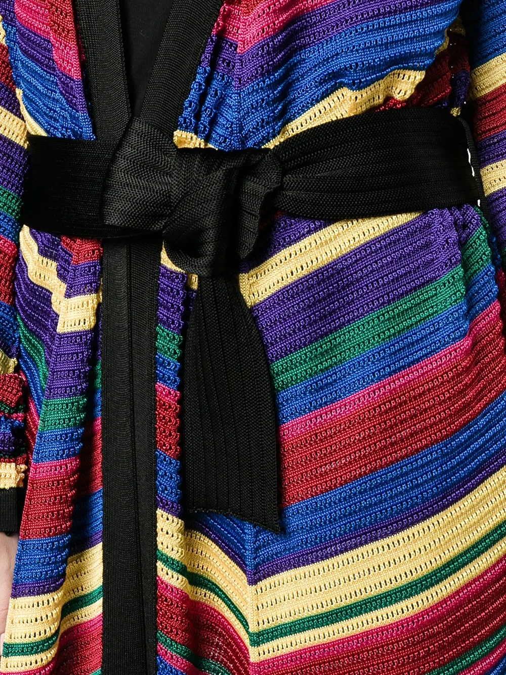 Balmain chevron long cardigan Veelkleurig