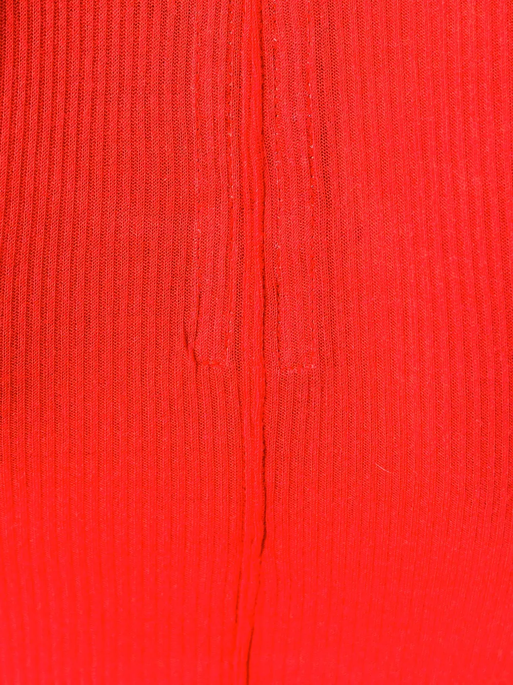 Rick Owens Curved Hem Tank Top In Red