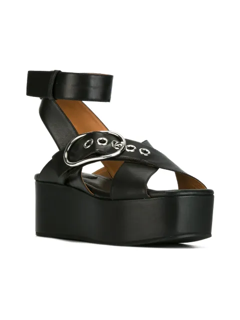 alexander wang platform sandals