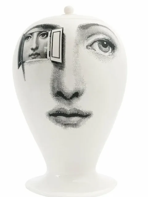 Fornasetti lip print vase