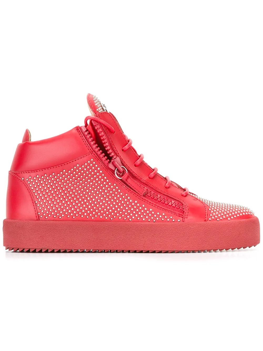 Giuseppe Zanotti Connor mid-top sneakers Rood