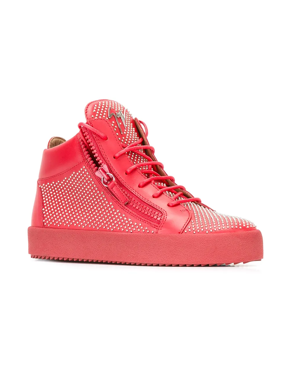 Giuseppe Zanotti Connor mid-top sneakers Rood
