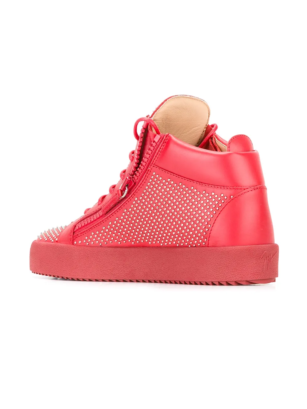 Giuseppe Zanotti Connor mid-top sneakers Rood