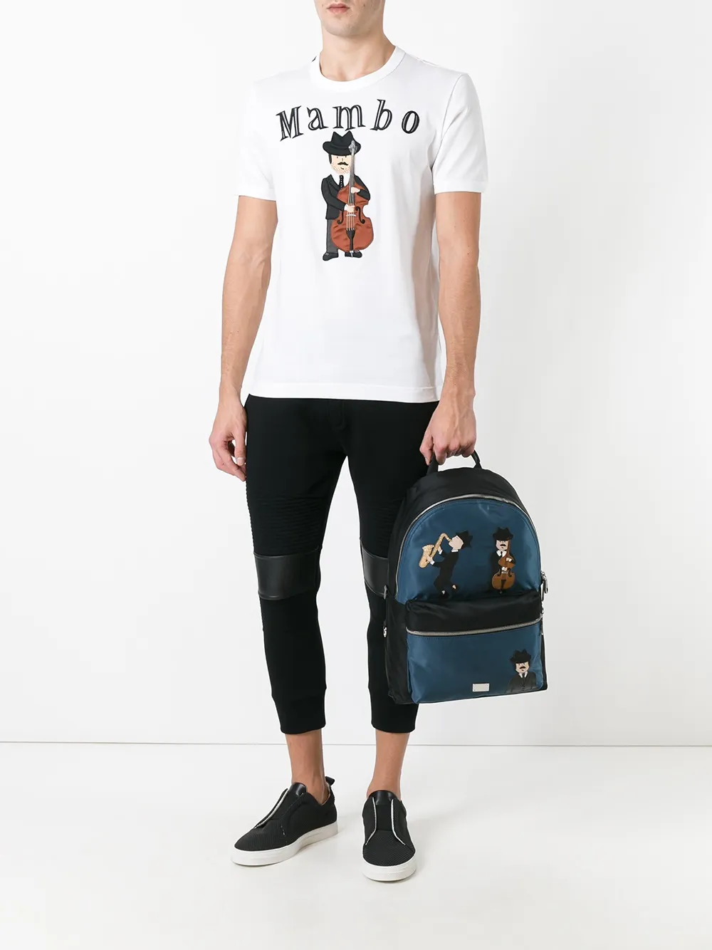 mambo音乐家贴花t恤
