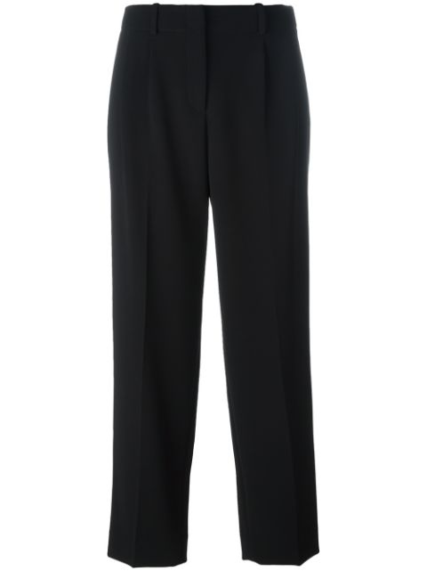 THEORY Straight Cropped Trousers | ModeSens