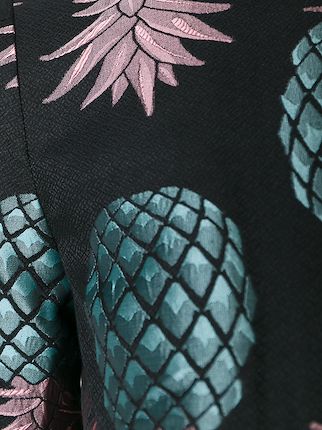 House Of Holland Pineapple Fitted Dress - Farfetch