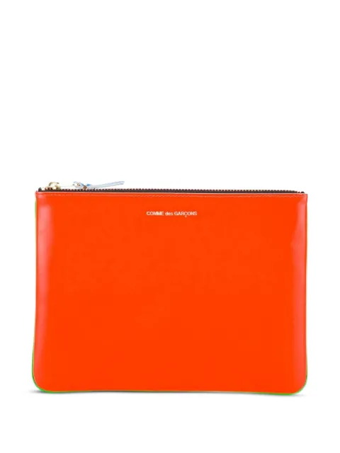 Comme Des Garçons Wallet Super Fluo classic wallet