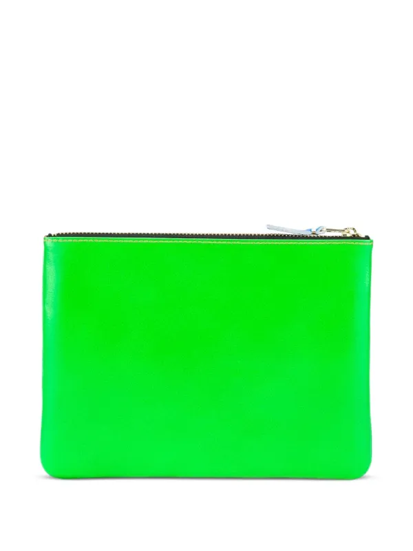 Comme Des Garçons Wallet New Super Fluo クラッチバッグ