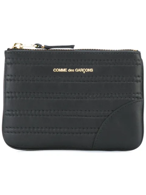 Comme Des Garçons Wallet porte-monnaie embossé