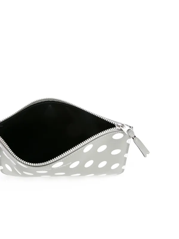 Comme Des Gar ons Wallet Polka Dot Coin Purse Farfetch