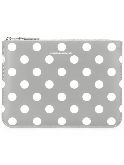 Comme Des Garçons Wallet monedero con lunares