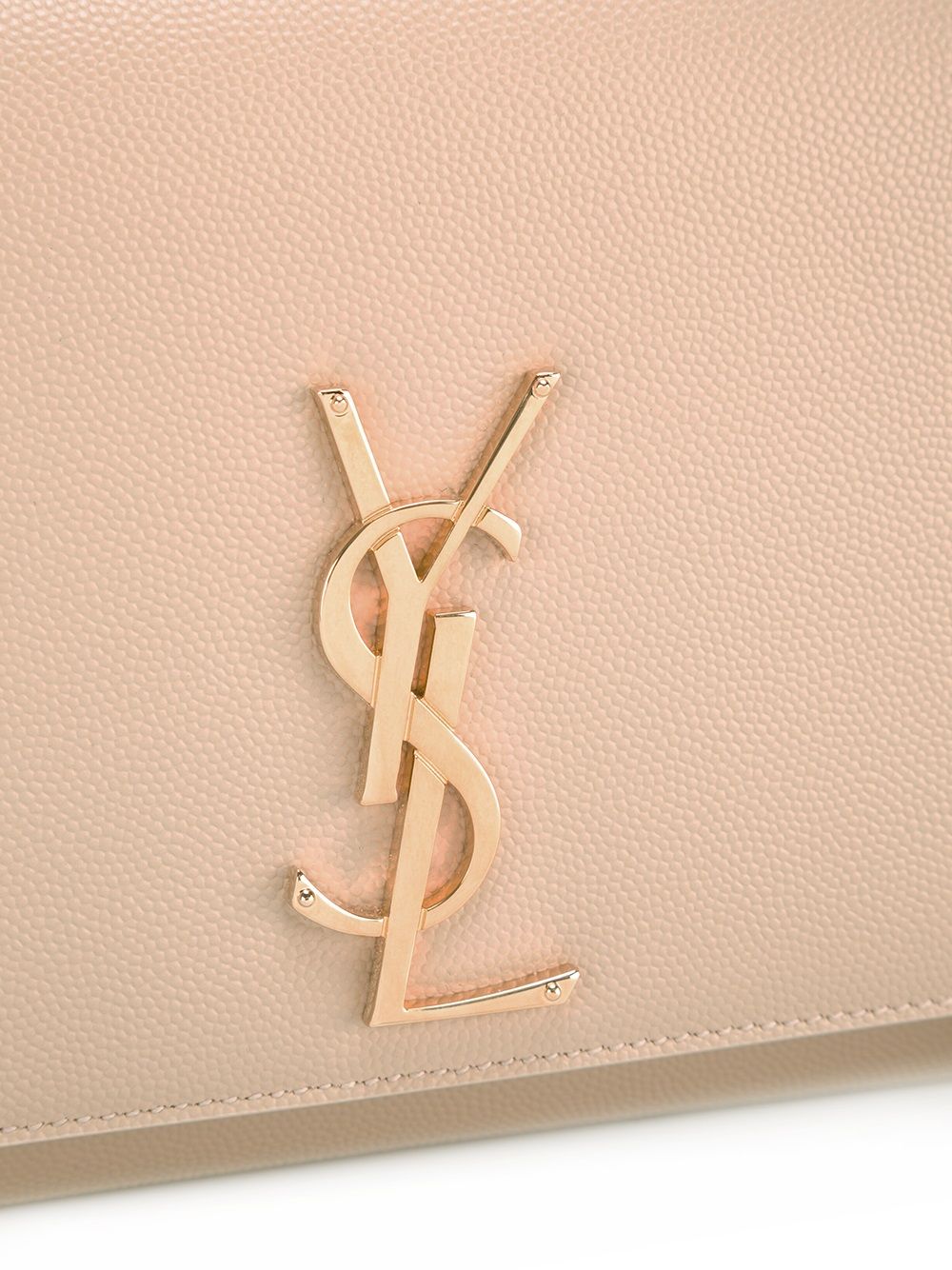 фото Saint laurent кошелек classic на цепочке с декором monogram