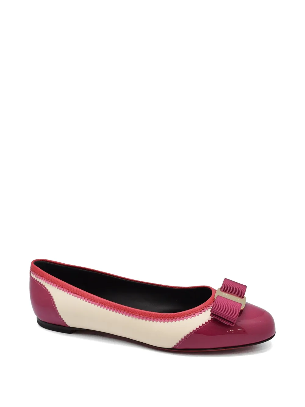 Ferragamo 'Vara' ballerinas Roze