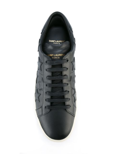 SAINT LAURENT Signature Court Classic Sneakers, Black | ModeSens