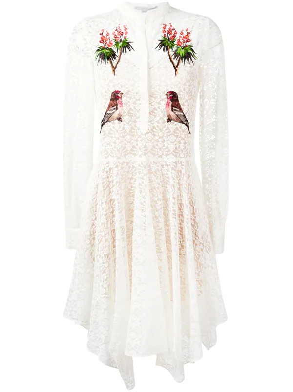 stella mccartney white lace dress