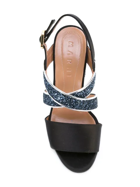 marni satin fisherman sandals