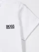 Boss Kids تيشيرت مطرزة بشعار