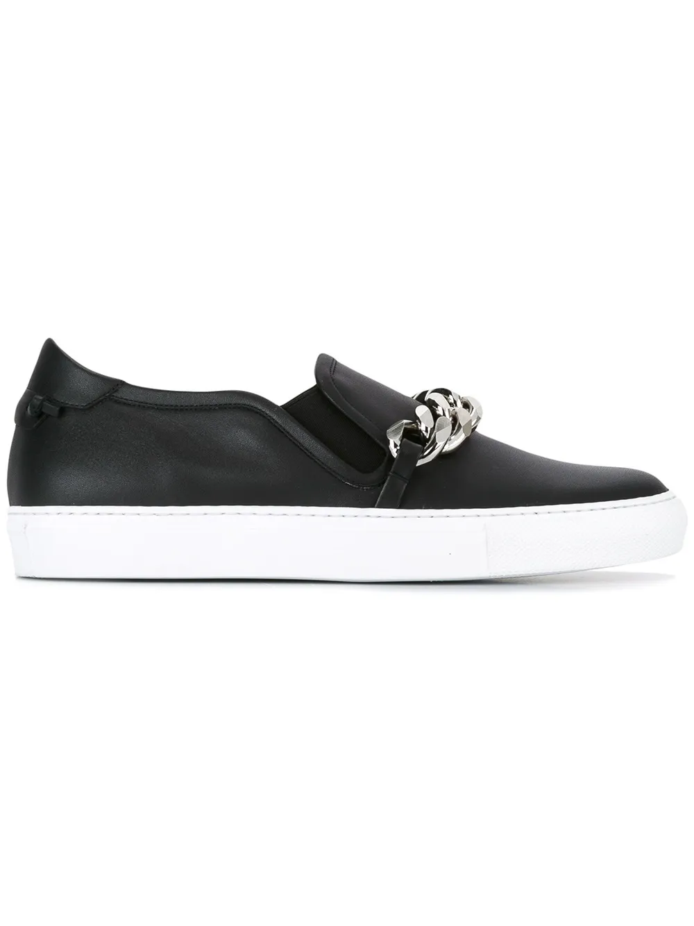 Givenchy Slip-On-Sneakers mit Zierkette - Schwarz