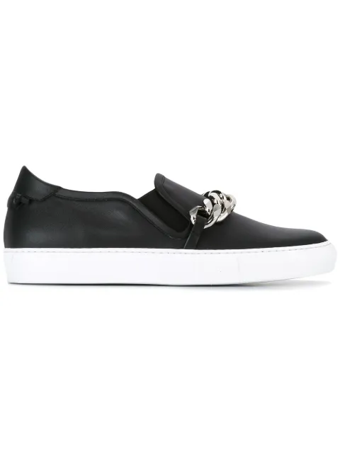 Givenchy chain trim skate sneakers