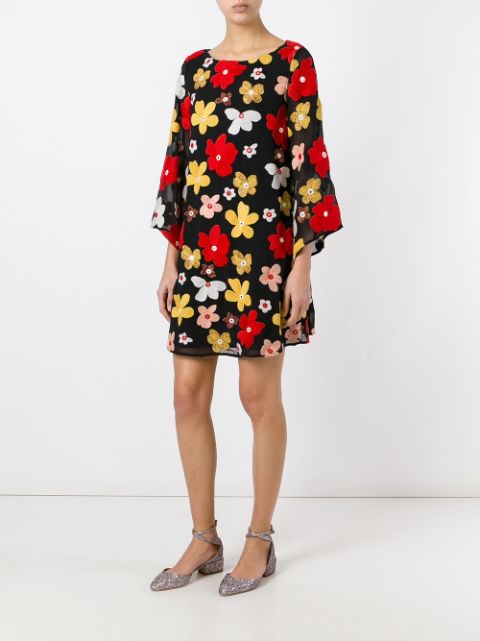 ALICE AND OLIVIA Floral Print Dress | ModeSens
