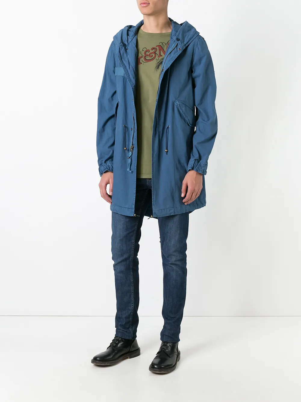 mr & mrs italy 连帽派克大衣