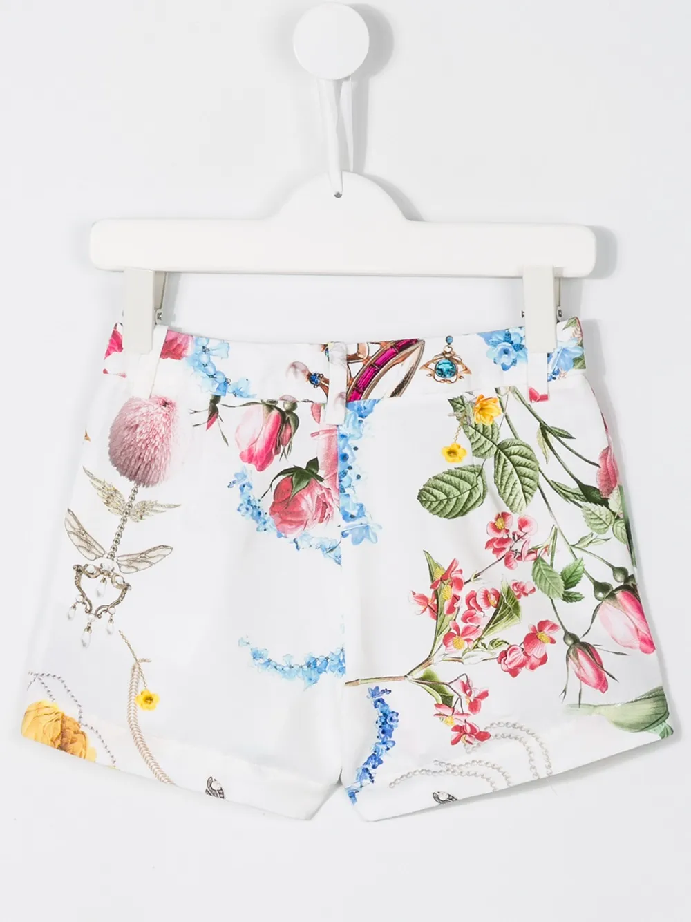 Monnalisa floral print shorts | Girls Casual Shorts | Image 2