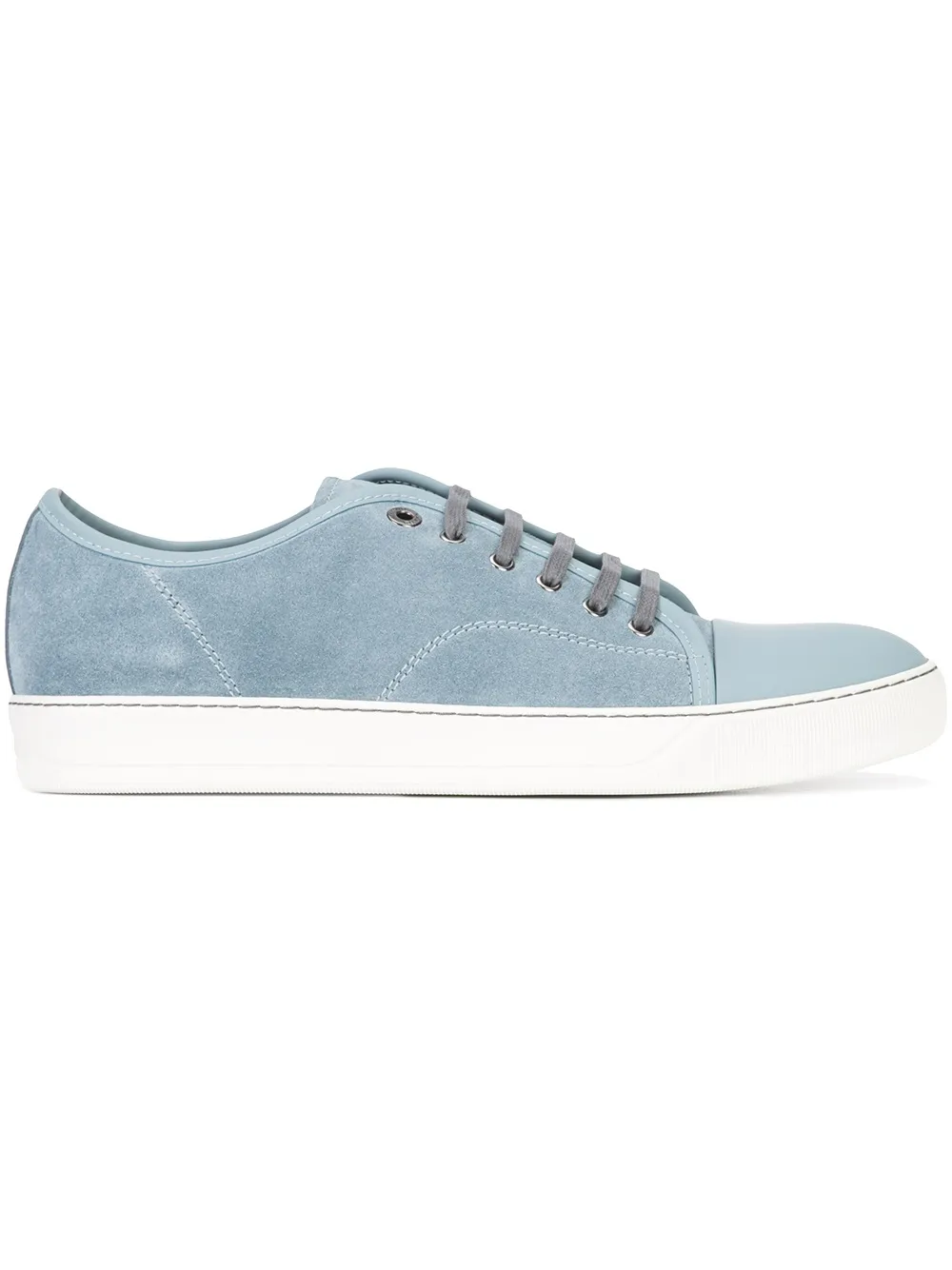 Lanvin contrast toe cap sneakers - Blu